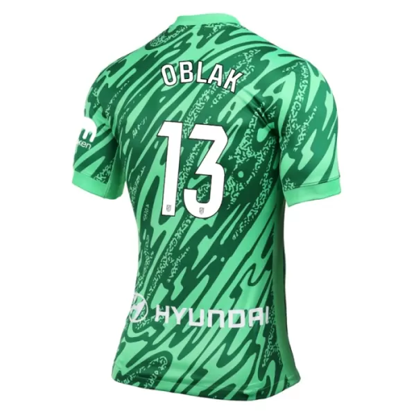 Maillot Gardien Atlético Madrid Oblak 13 Homme Extérieur 2024-25