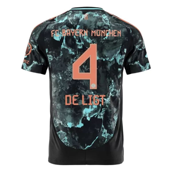 Maillot FC Bayern Munich De Ligt 4 Enfant Extérieur 2024-25