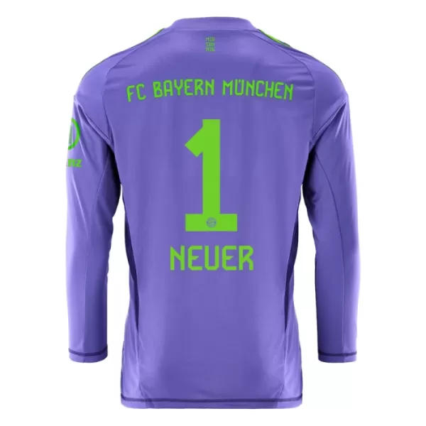 Maillot Gardien FC Bayern Munich Neuer 1 Enfant Extérieur 2024-25