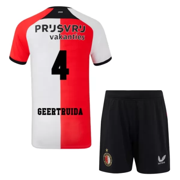 Maillot Feyenoord Geertruida 4 Enfant Domicile 2024-25