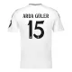 Maillot Real Madrid Arda Guler 15 Homme Domicile 2024-25