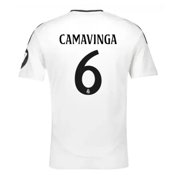 Maillot Real Madrid Camavinga 6 Homme Domicile 2024-25