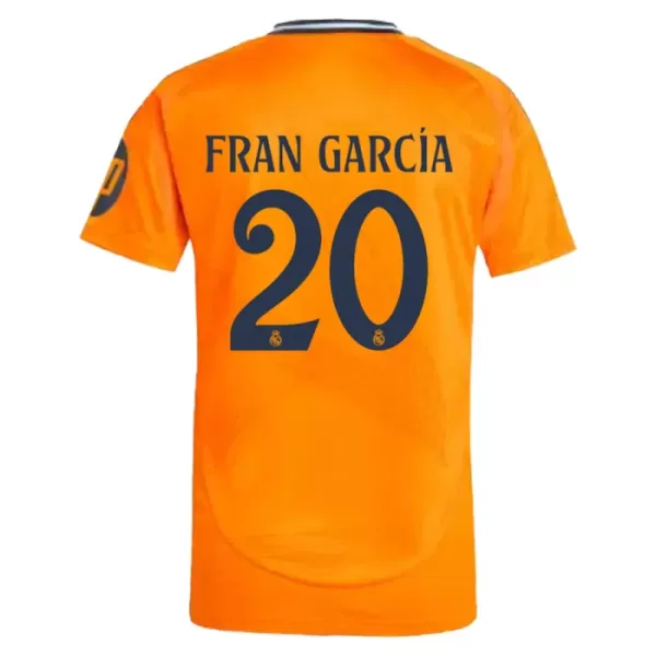 Maillot Real Madrid Fran Garcia 20 Homme Extérieur 2024-25