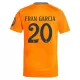 Maillot Real Madrid Fran Garcia 20 Homme Extérieur 2024-25