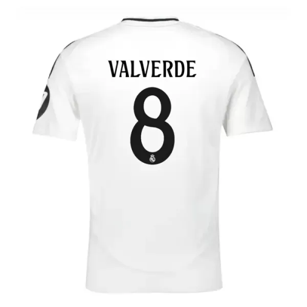 Maillot Real Madrid Valverde 8 Homme Domicile 2024-25