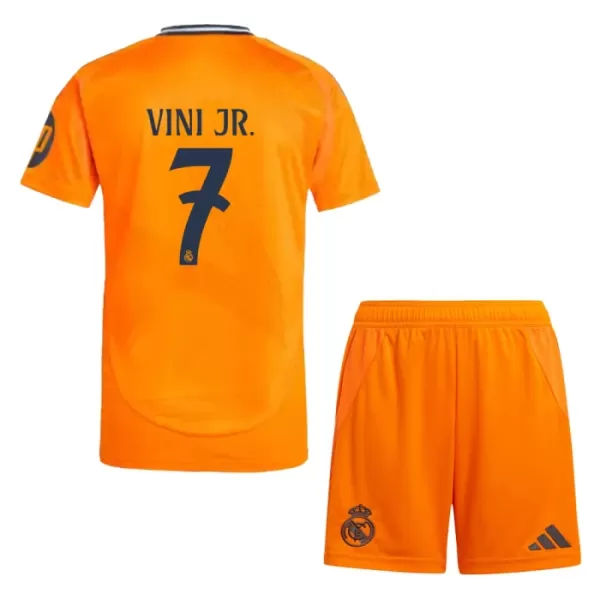 Maillot Real Madrid Vini JR 7 Enfant Extérieur 2024-25