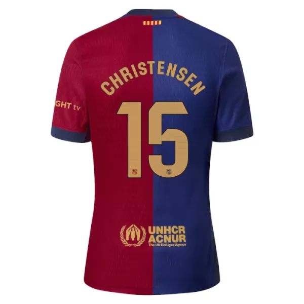 Maillot FC Barcelone Christensen 15 Homme Domicile 2024-25