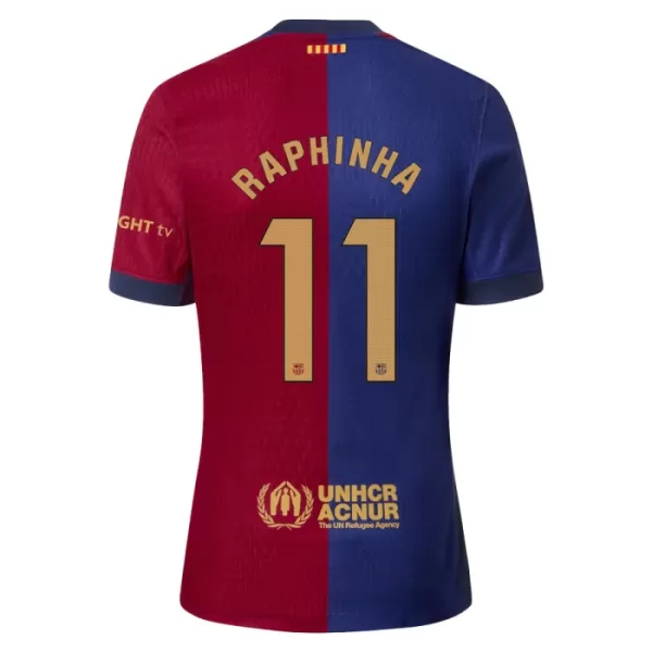 Maillot FC Barcelone Raphinha 11 Homme Domicile 2024-25