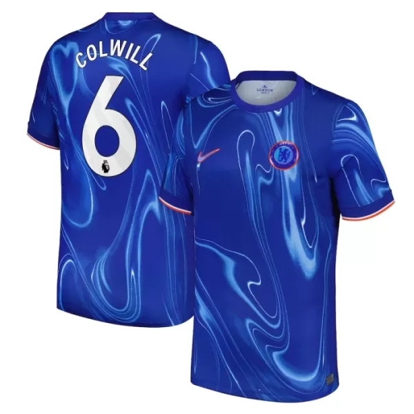 Maillot Chelsea Colwill 6 Homme Domicile 2024-25