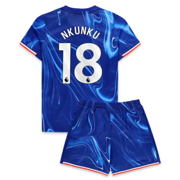 Maillot Chelsea Nkunku 18 Enfant Domicile 2024-25