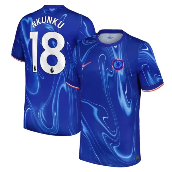 Maillot Chelsea Nkunku 18 Homme Domicile 2024-25