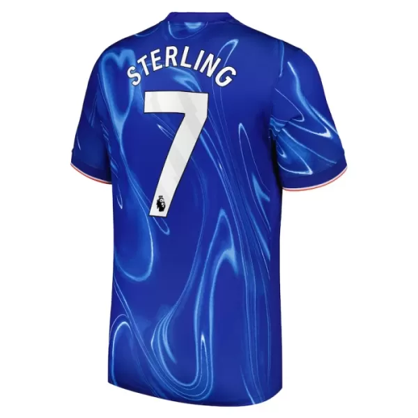 Maillot Chelsea Sterling 7 Homme Domicile 2024-25