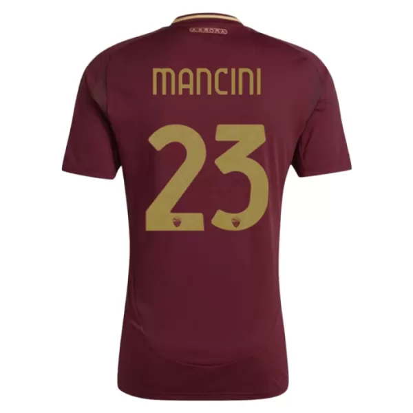 Maillot AS Roma Mancini 23 Homme Domicile 2024-25