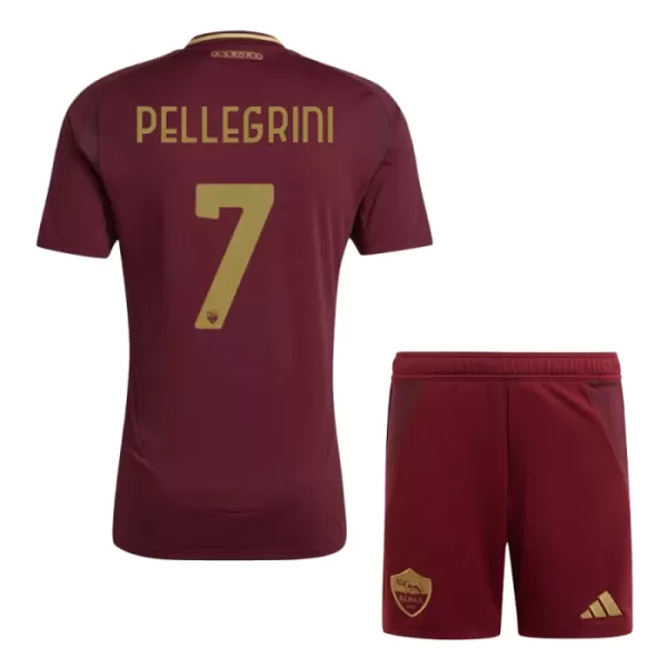 Maillot AS Roma Pellegrini 7 Enfant Domicile 2024-25