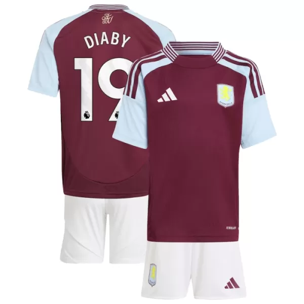 Maillot Aston Villa Diaby 19 Enfant Domicile 2024-25