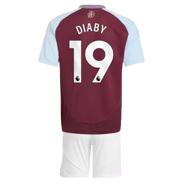 Maillot Aston Villa Diaby 19 Enfant Domicile 2024-25