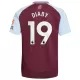 Maillot Aston Villa Diaby 19 Homme Domicile 2024-25