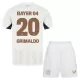 Maillot Bayer 04 Leverkusen Alejandro Grimaldo 20 Enfant Extérieur 2024-25