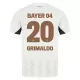 Maillot Bayer 04 Leverkusen Alejandro Grimaldo 20 Homme Extérieur 2024-25