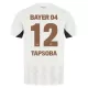 Maillot Bayer 04 Leverkusen Edmond Tapsoba 12 Homme Extérieur 2024-25