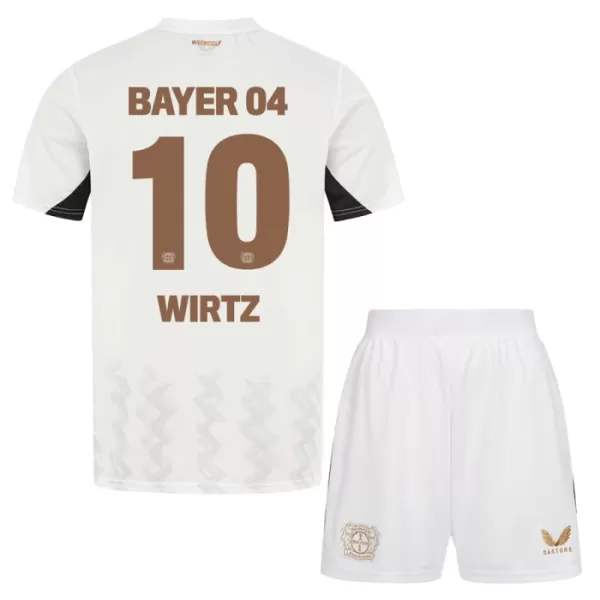 Maillot Bayer 04 Leverkusen Florian Wirtz 10 Enfant Extérieur 2024-25