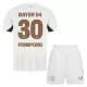 Maillot Bayer 04 Leverkusen Jeremie Frimpong 30 Enfant Extérieur 2024-25