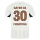 Maillot Bayer 04 Leverkusen Jeremie Frimpong 30 Homme Extérieur 2024-25