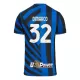 Maillot Inter Milan Dimarco 32 Homme Domicile 2024-25