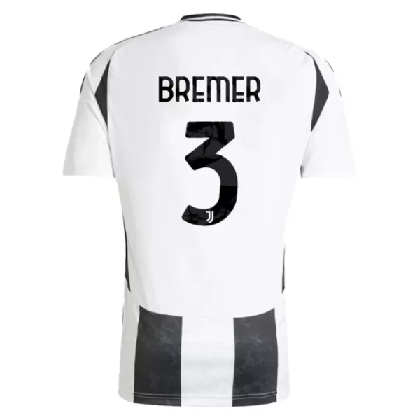 Maillot Juventus Bremer 3 Homme Domicile 2024-25