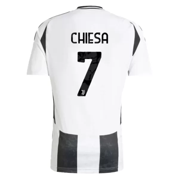 Maillot Juventus Chiesa 7 Enfant Domicile 2024-25