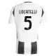 Maillot Juventus Locatelli 5 Homme Domicile 2024-25