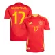 Maillot Espagne Williams JR 17 Homme Domicile Euro 2024