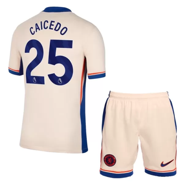 Maillot Chelsea Caicedo 25 Enfant Extérieur 2024-25