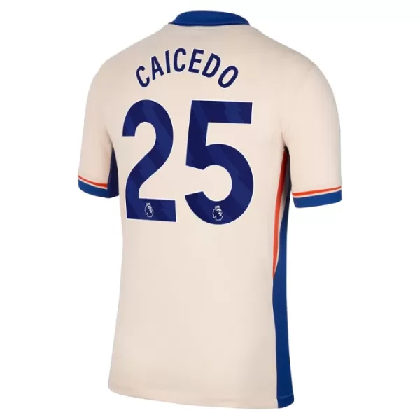 Maillot Chelsea Caicedo 25 Homme Extérieur 2024-25