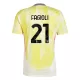 Maillot Juventus Fagioli 21 Homme Extérieur 2024-25