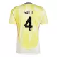 Maillot Juventus Gatti 4 Homme Extérieur 2024-25