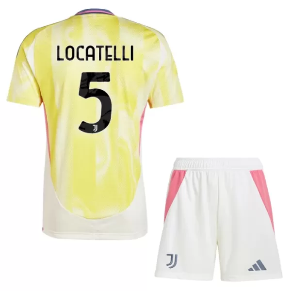 Maillot Juventus Locatelli 5 Enfant Extérieur 2024-25