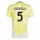 Maillot Juventus Locatelli 5 Homme Extérieur 2024-25