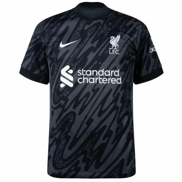 Maillot Gardien Liverpool A. Becker 1 Homme 2024-25 Noire