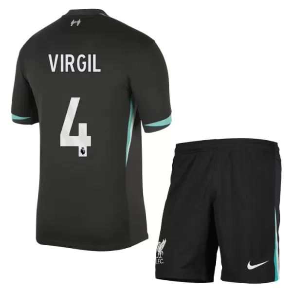 Maillot Liverpool Virgil 4 Enfant Extérieur 2024-25