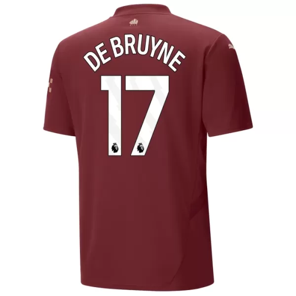 Maillot Manchester City De Bruyne 17 Enfant Third 2024-25