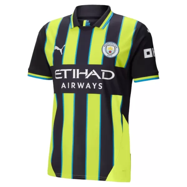 Maillot Manchester City De Bruyne 17 Homme Extérieur 2024-25