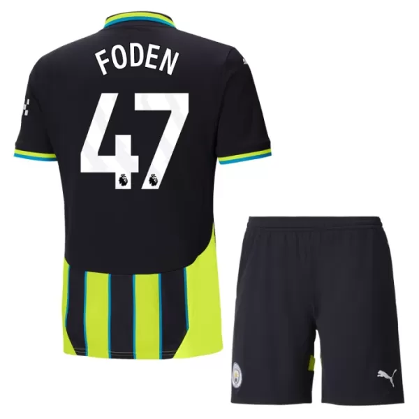 Maillot Manchester City Foden 47 Enfant Extérieur 2024-25