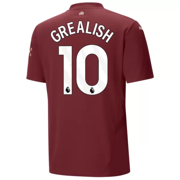 Maillot Manchester City Grealish 10 Enfant Third 2024-25