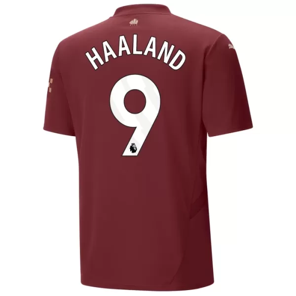 Maillot Manchester City Haaland 9 Enfant Third 2024-25