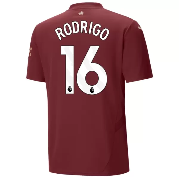 Maillot Manchester City Rodrigo 16 Homme Third 2024-25