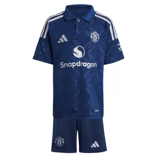 Maillot Manchester United Bruno Fernandes 8 Enfant Extérieur 2024-25