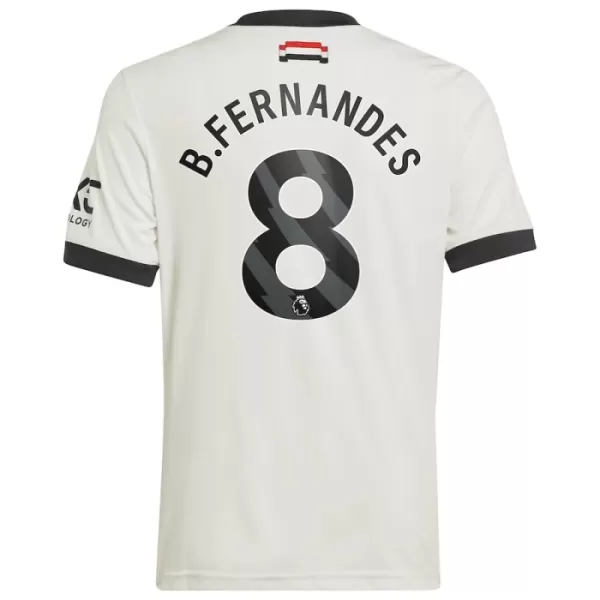 Maillot Manchester United Bruno Fernandes 8 Homme Third 2024-25