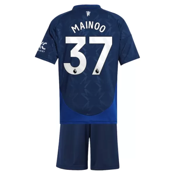 Maillot Manchester United Mainoo 37 Enfant Extérieur 2024-25