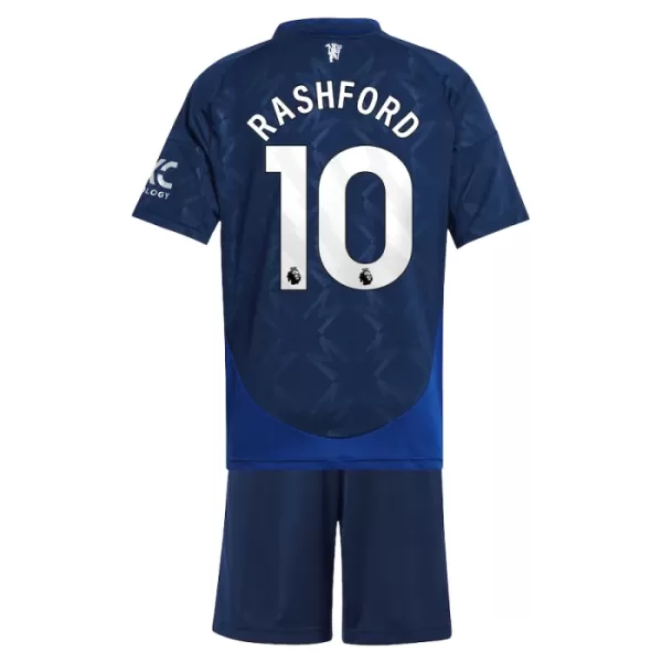 Maillot Manchester United Rashford 10 Enfant Extérieur 2024-25